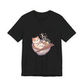 Kawaii Ramen Cat Shirt - Cute Anime Japanese Noodles Aesthetic Tee